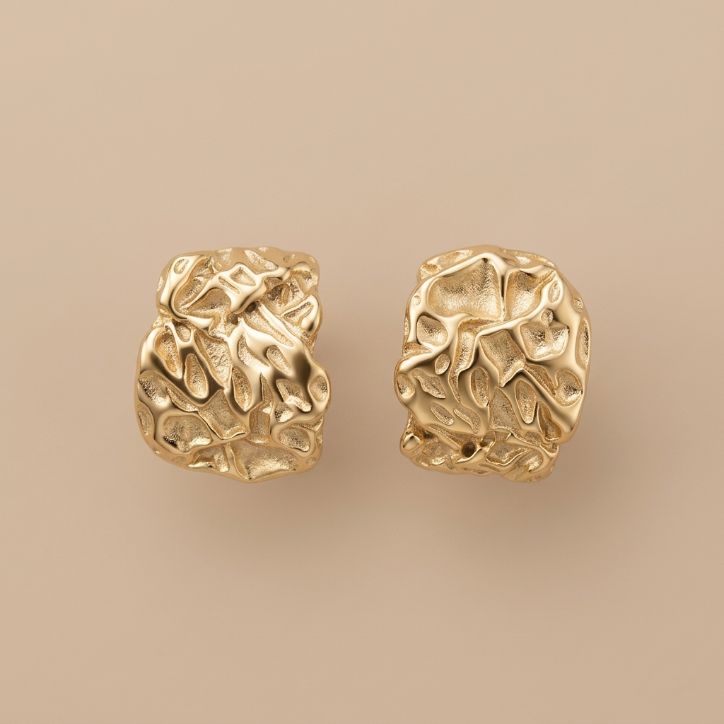 Molten Gold Hoops
