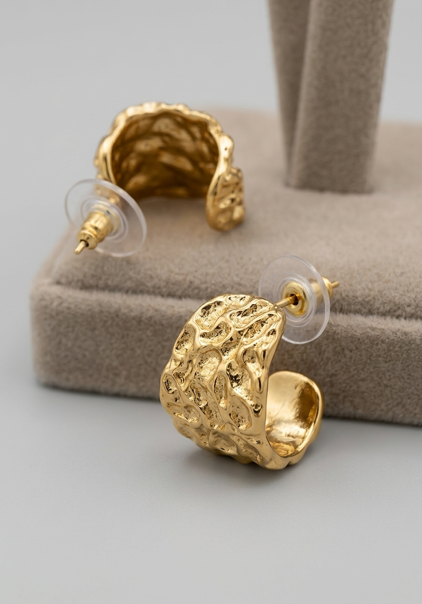 Molten Gold Hoops
