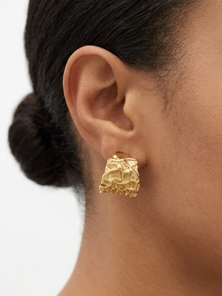 Molten Gold Hoops