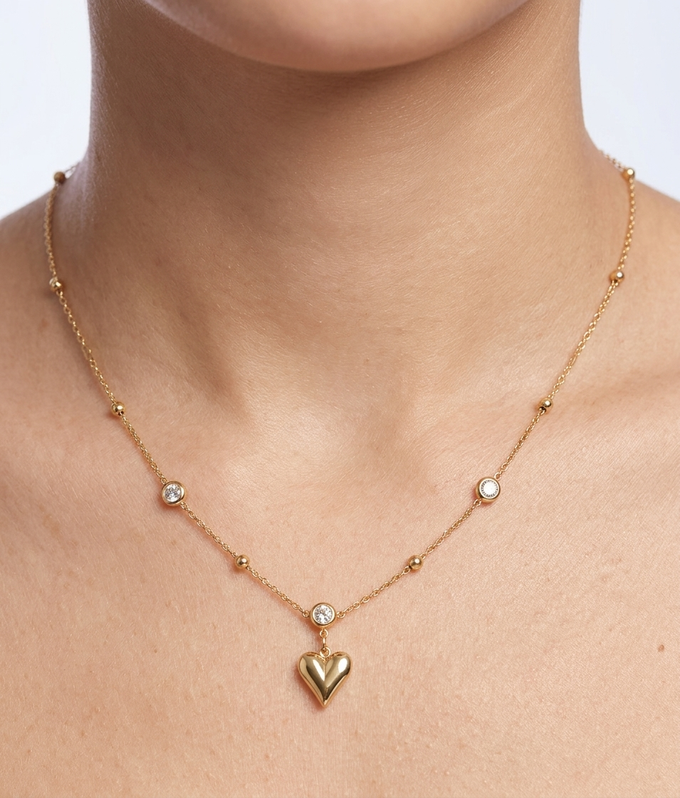 Heart Charm Necklace